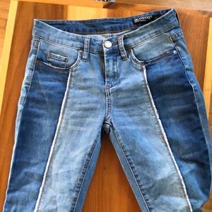 two toned jeans
